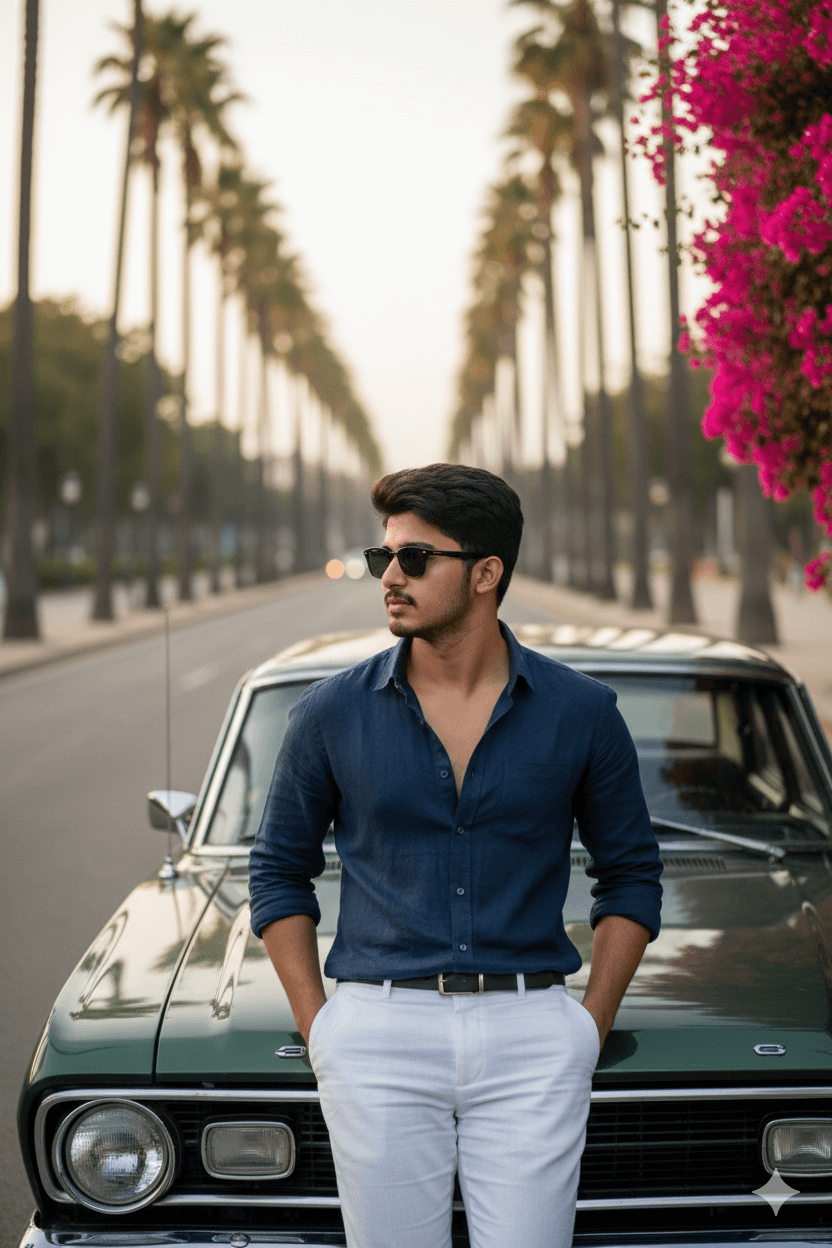 Fashionable Young Man